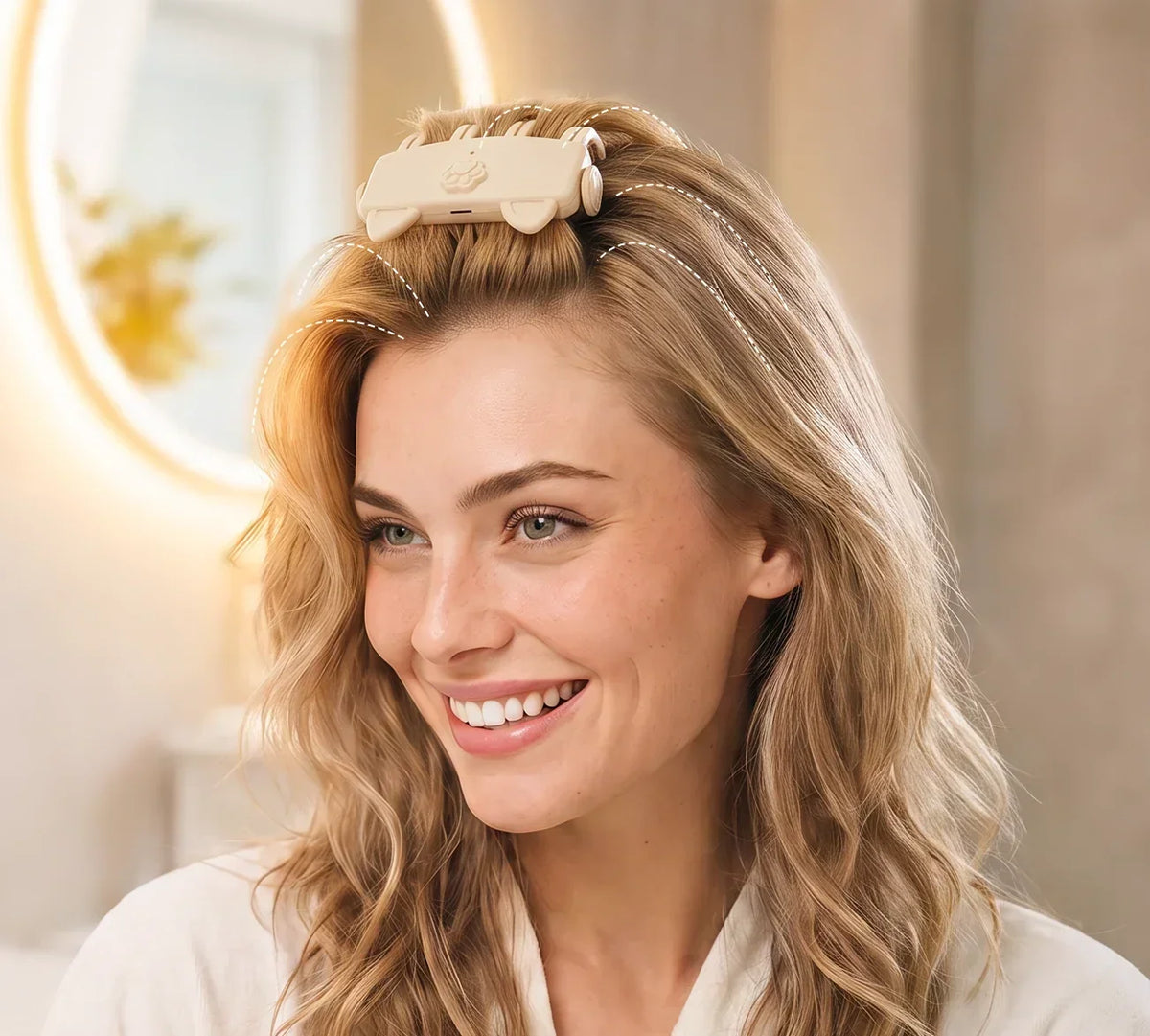 The Secret Behind Full & Bouncy Hair 💆‍♀️ Wireless Root Lifter (Always & Everywhere Full of Confidence)