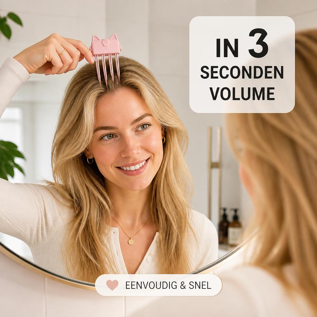 The Secret Behind Full & Bouncy Hair 💆‍♀️ Wireless Root Lifter (Always & Everywhere Full of Confidence)