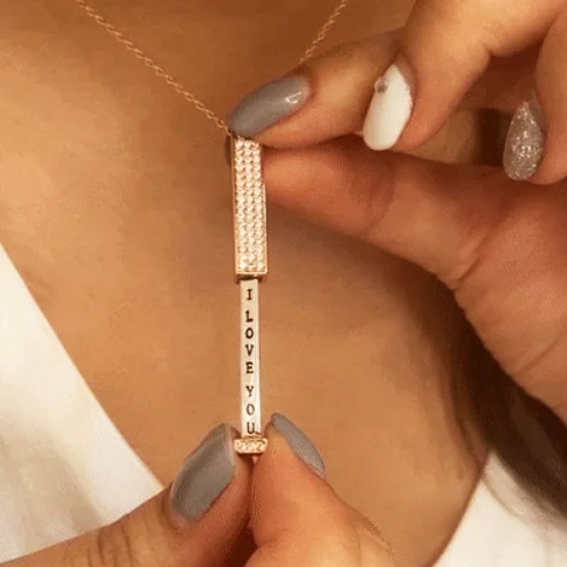 Love Capsule Necklace – A Hidden “I Love You” Surprise