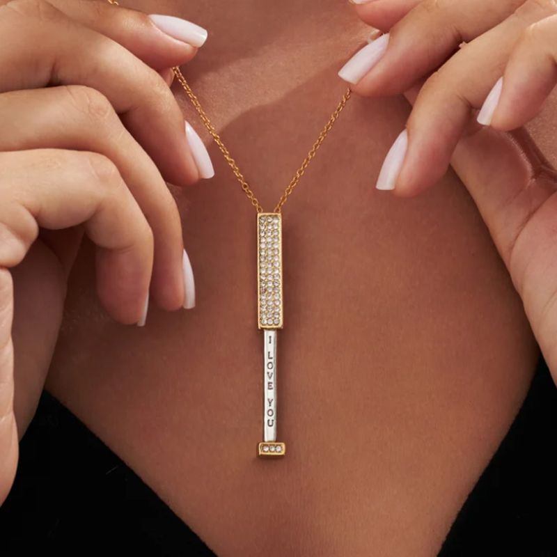 Love Capsule Necklace – A Hidden “I Love You” Surprise