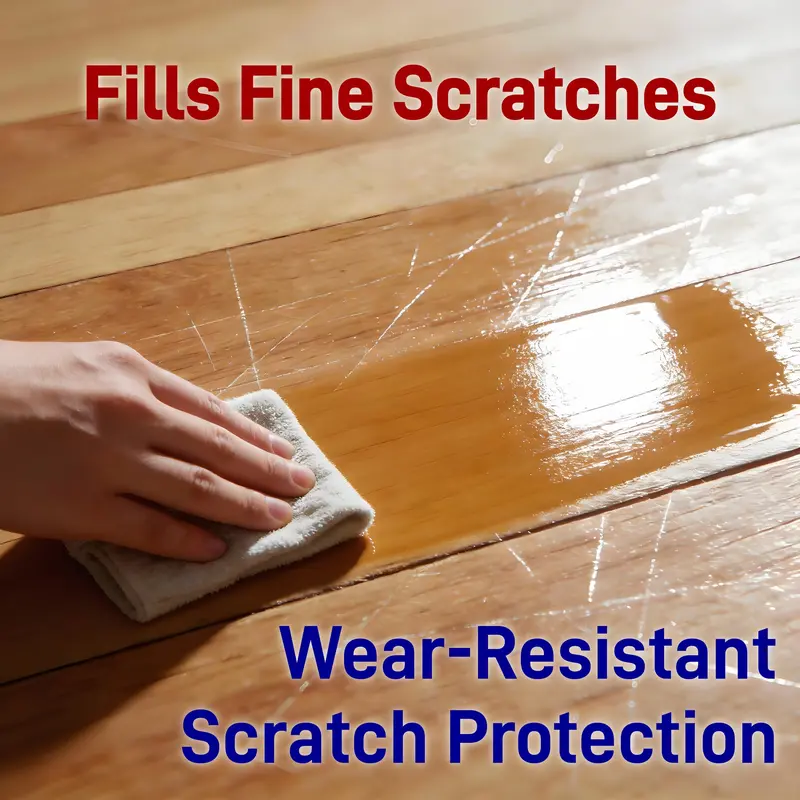 High-Gloss Wood Floor Polish