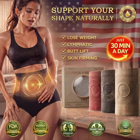 4-in-1 Shaping and Fat-Burning Microfiber Shorts