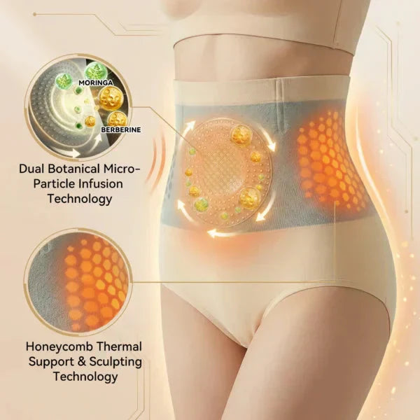 4-in-1 Shaping and Fat-Burning Microfiber Shorts