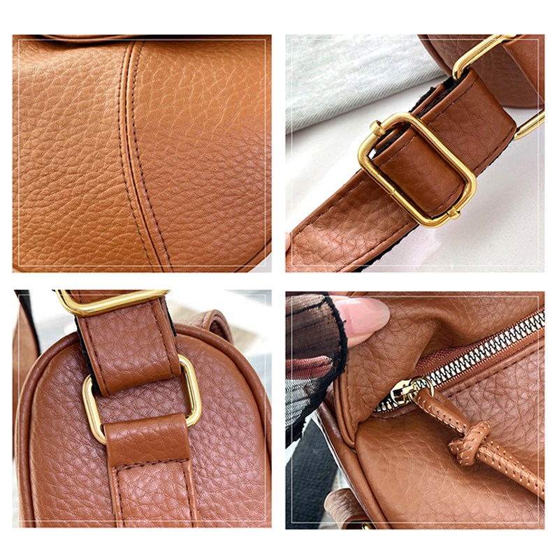 Fashionable minimalist shoulder bag