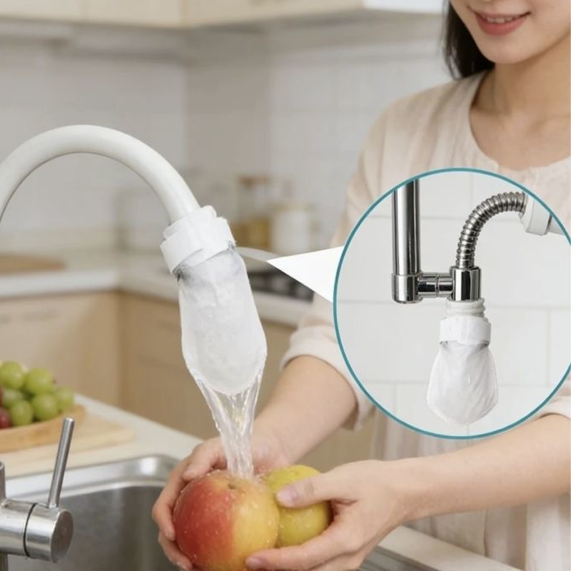 💧Water filter for kitchen faucets to remove scale and rust