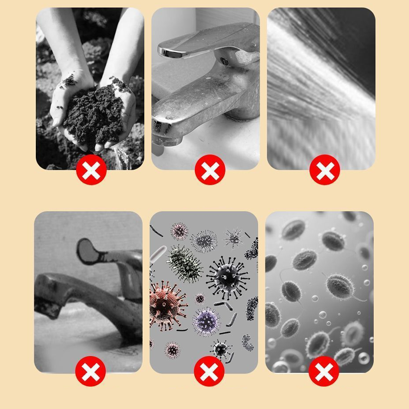 💧Water filter for kitchen faucets to remove scale and rust