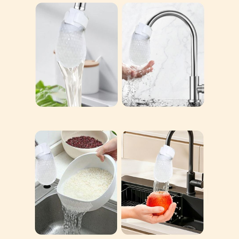 💧Water filter for kitchen faucets to remove scale and rust