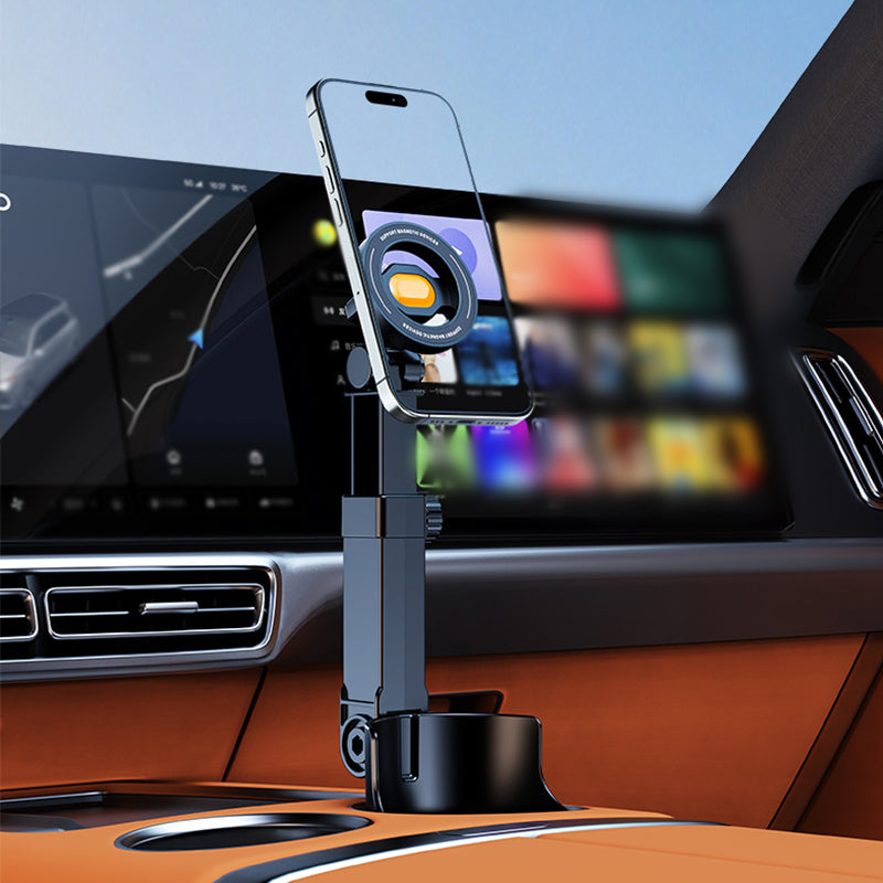 Car Cup Holder Phone Mount – 360° Adjustable
