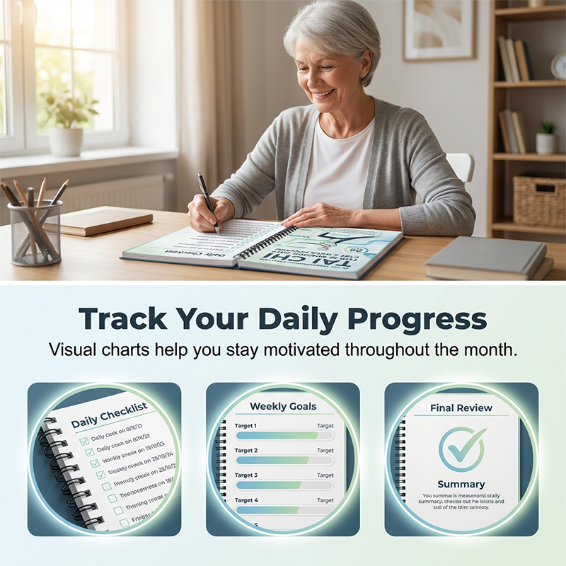 🧘Tai Chi Practice Book for Seniors & Beginners – Gentle, Step‑by‑Step, Wellness‑Focused ✨