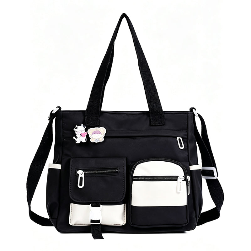 ✨Large Capacity Multi-Pocket Canvas Tote Bag✨