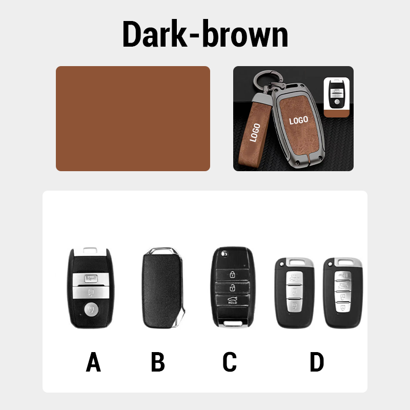 【For Kia】 - Genuine Leather Key Cover