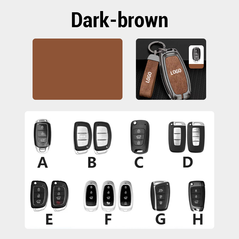 【For Hyundai】 - Genuine Leather Key Cover