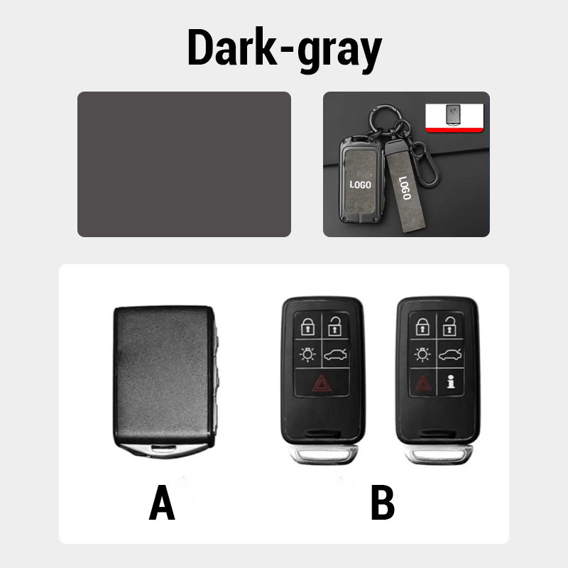 【For Volvo】 - Genuine Leather Key Cover