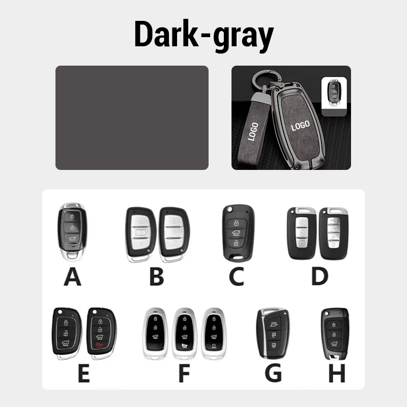 【For Hyundai】 - Genuine Leather Key Cover