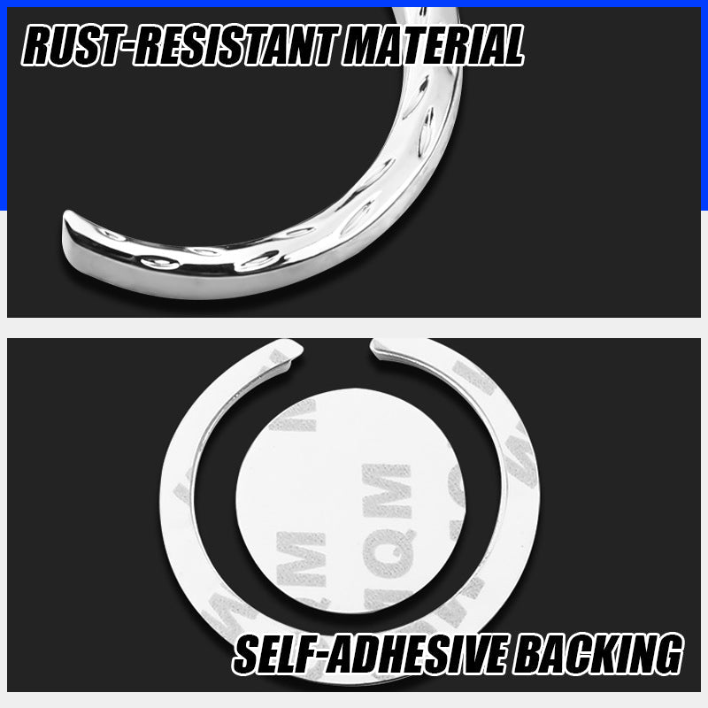 Metal Wheat Ear Side Mark